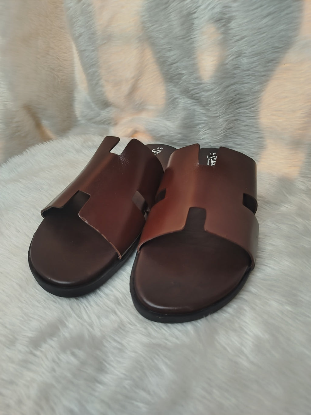 Men's Leather Sandal - BlackBole Edition 1014