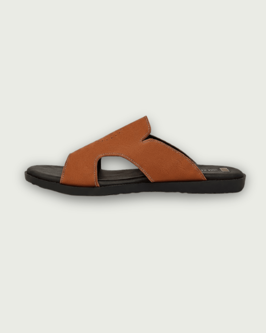 BlackBole Bob Leather Sandal - 1018 Brown - BlackBole