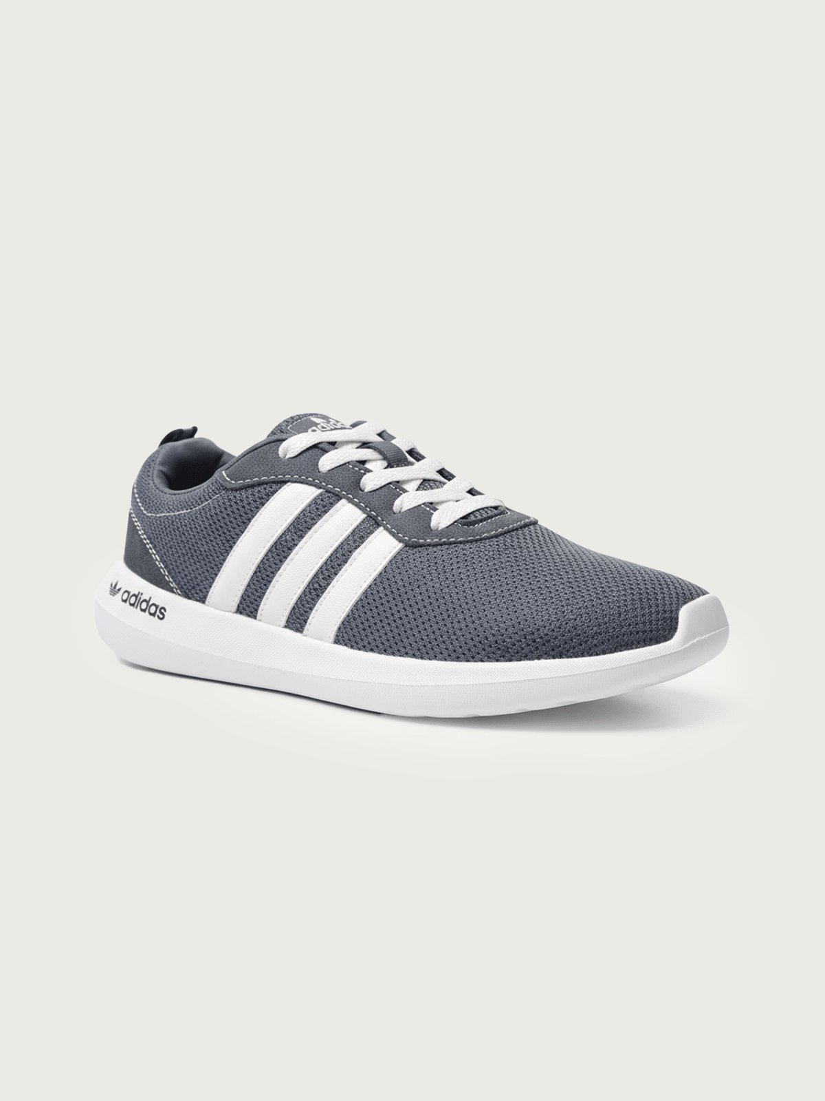 Casual Knit Sneakers – Dark Gray - BlackBole