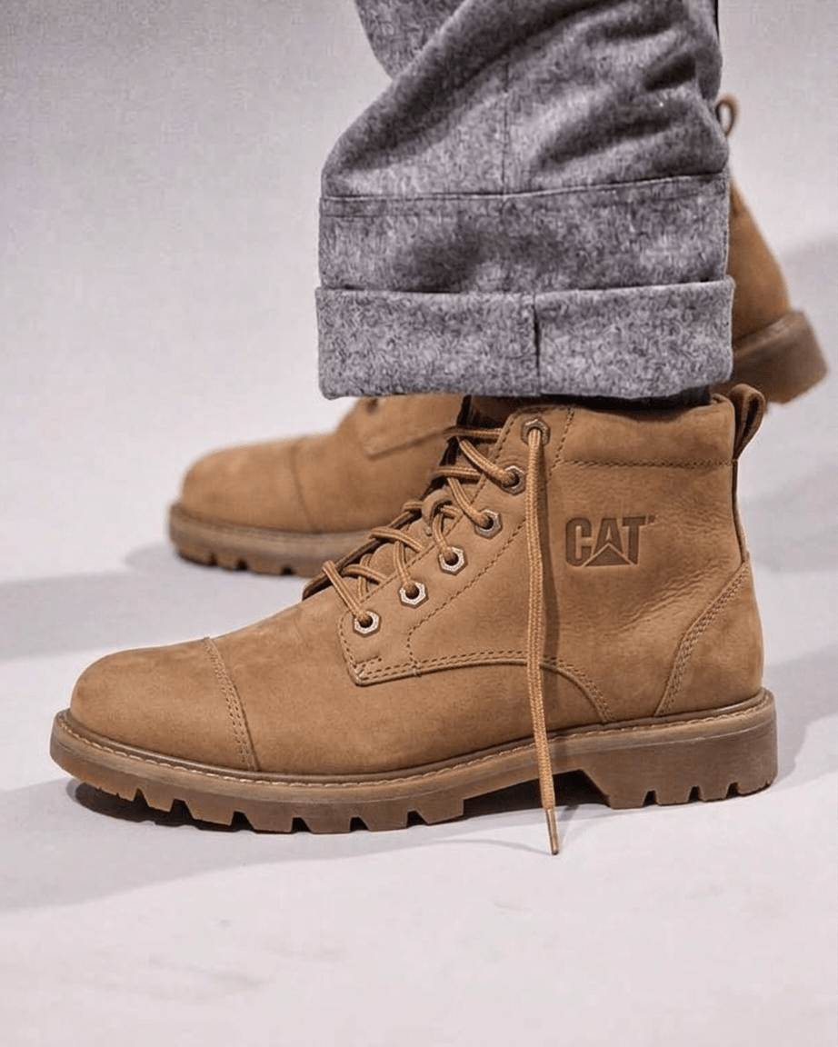 CAT Urban Forge Cap-toe Boot - BlackBole