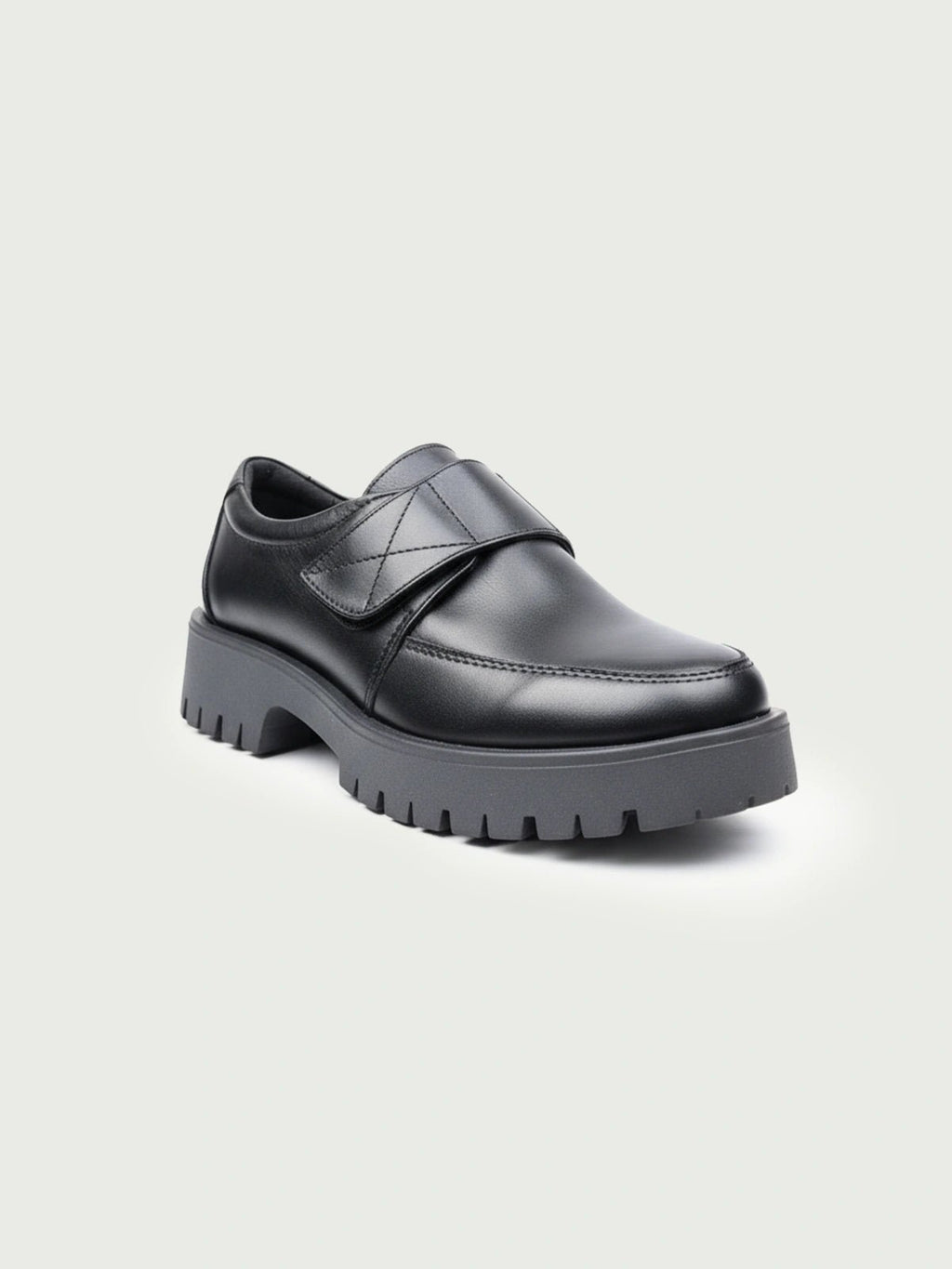 Cozy Chunky-Heeled Boot - BlackBole