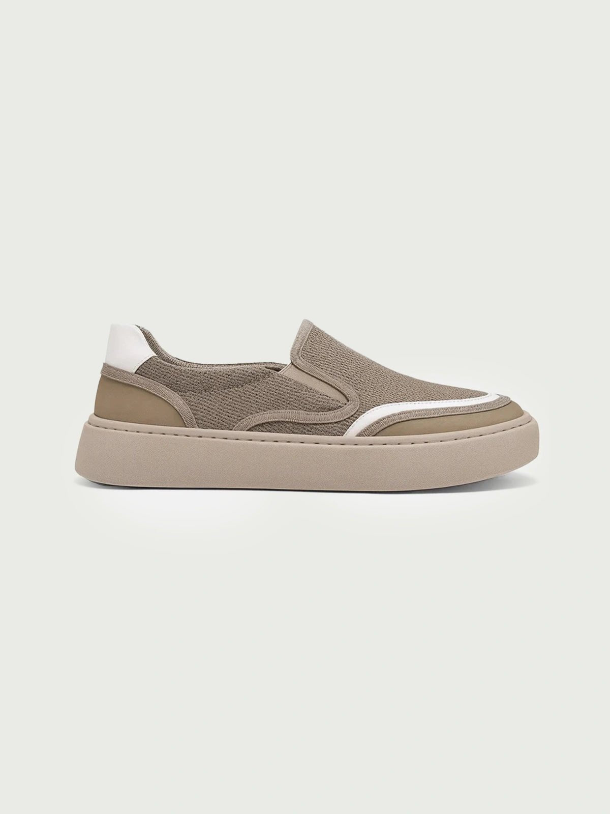 DuneFlex Lightweight Breathable Slip-On Sneakers - BlackBole