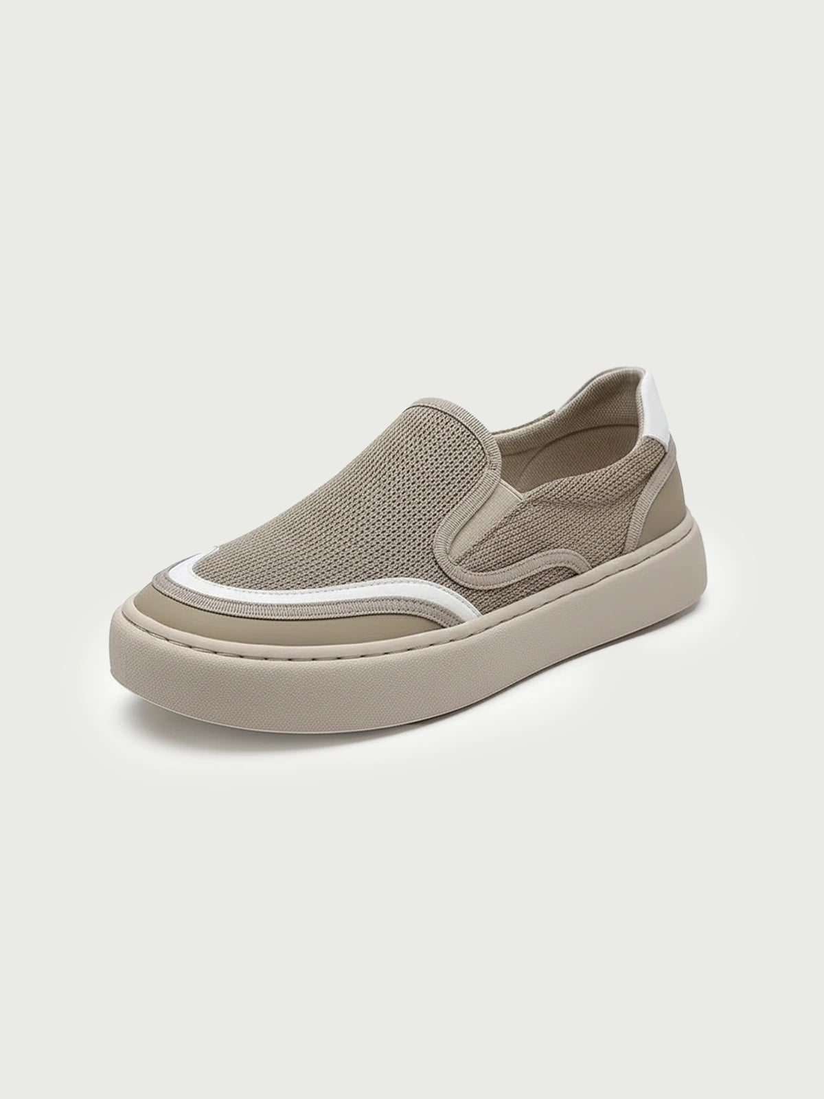 DuneFlex Lightweight Breathable Slip-On Sneakers - BlackBole