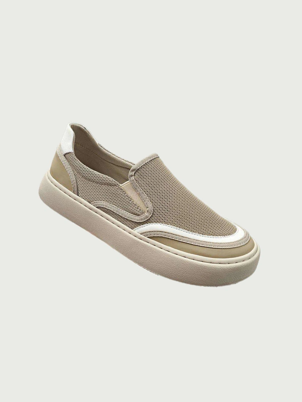 DuneFlex Lightweight Breathable Slip-On Sneakers - BlackBole