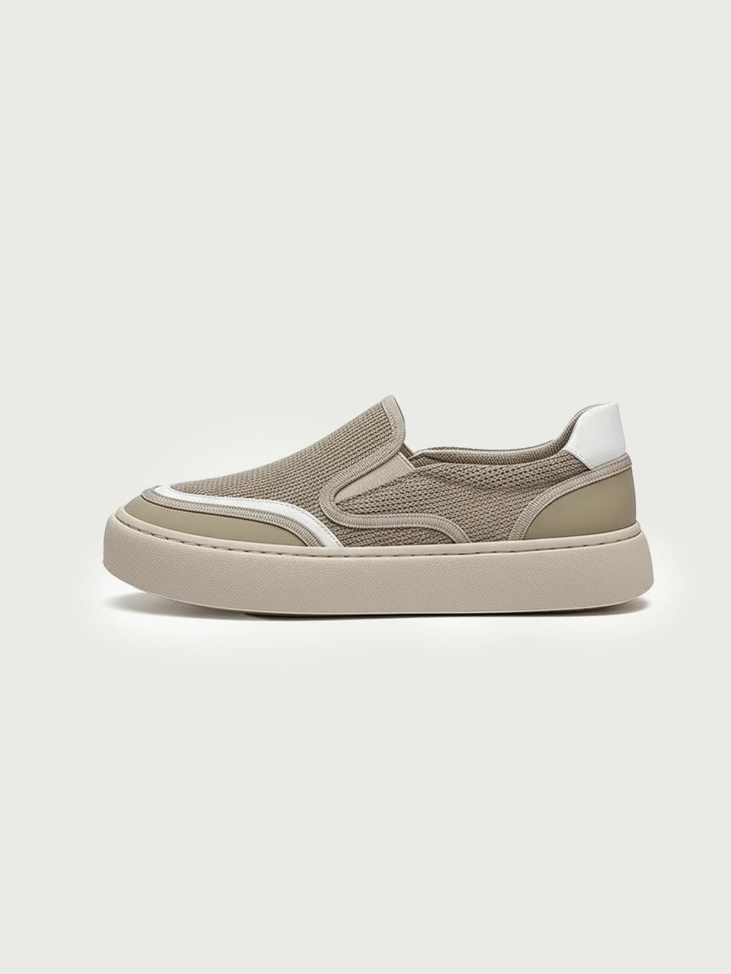 DuneFlex Lightweight Breathable Slip-On Sneakers - BlackBole
