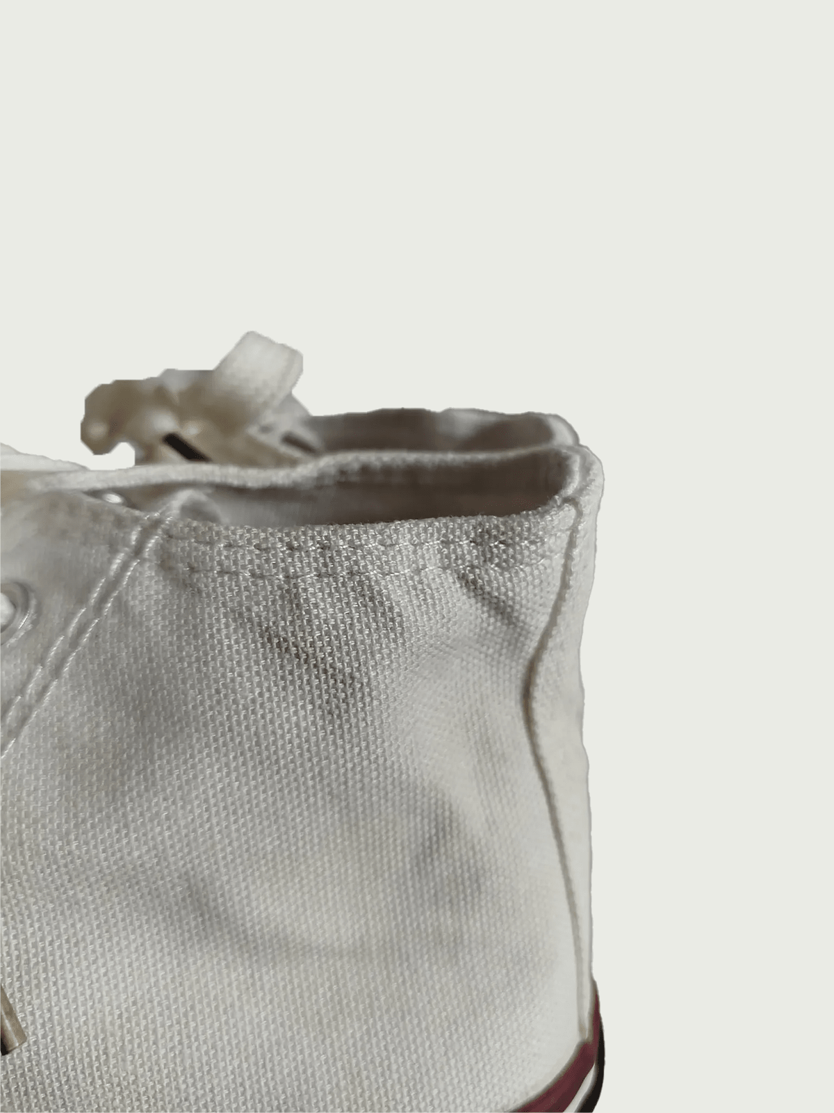High Neck Canvas Sneaker - BlackBole