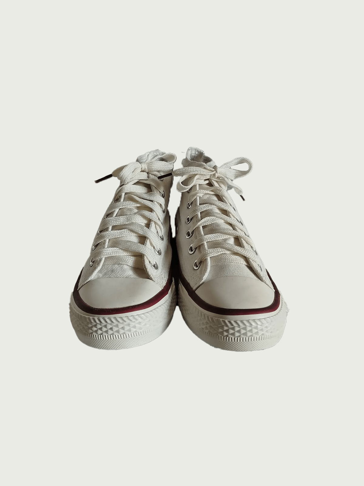 High Neck Canvas Sneaker - BlackBole