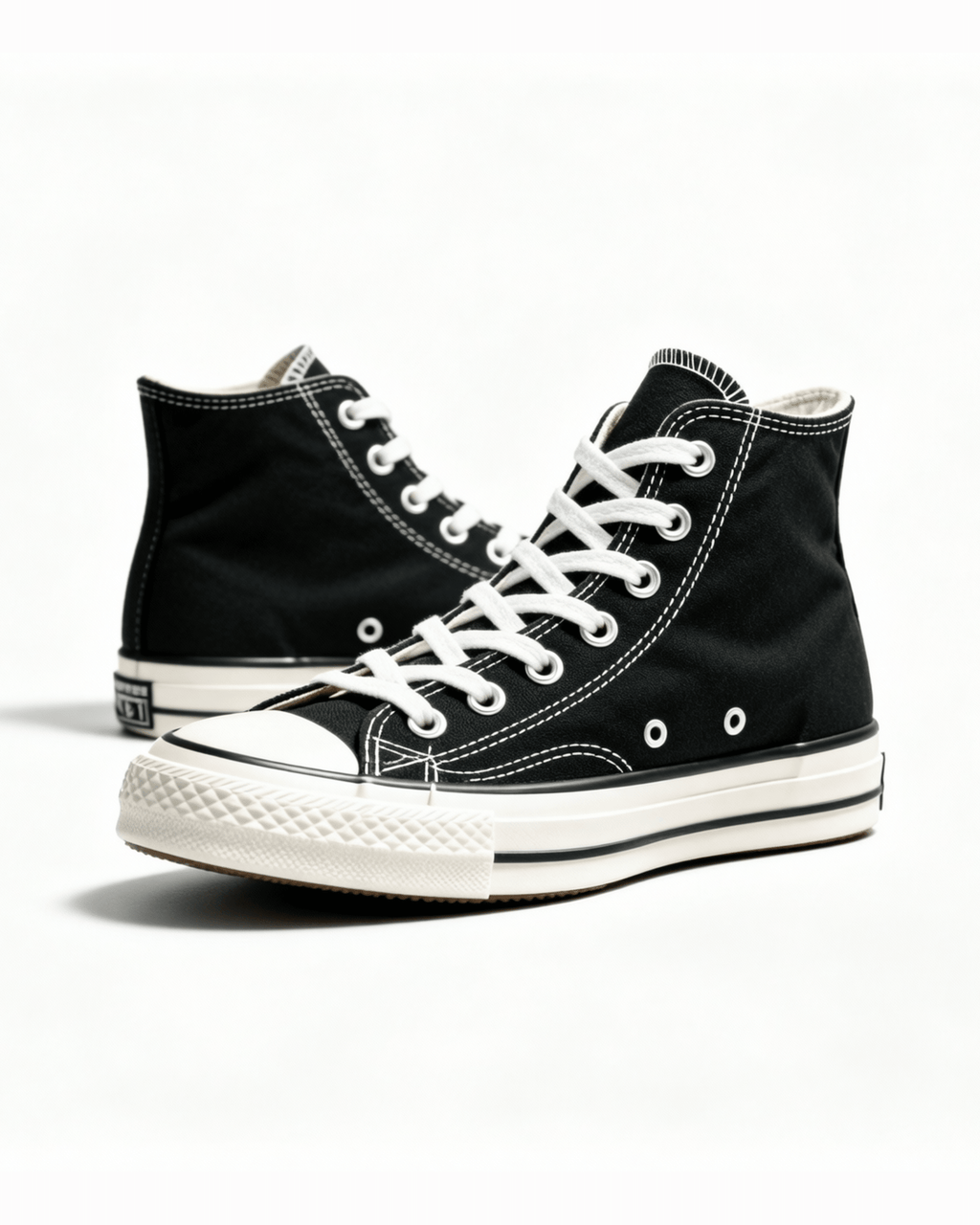 High Neck Converse Sports Sneaker - BlackBole