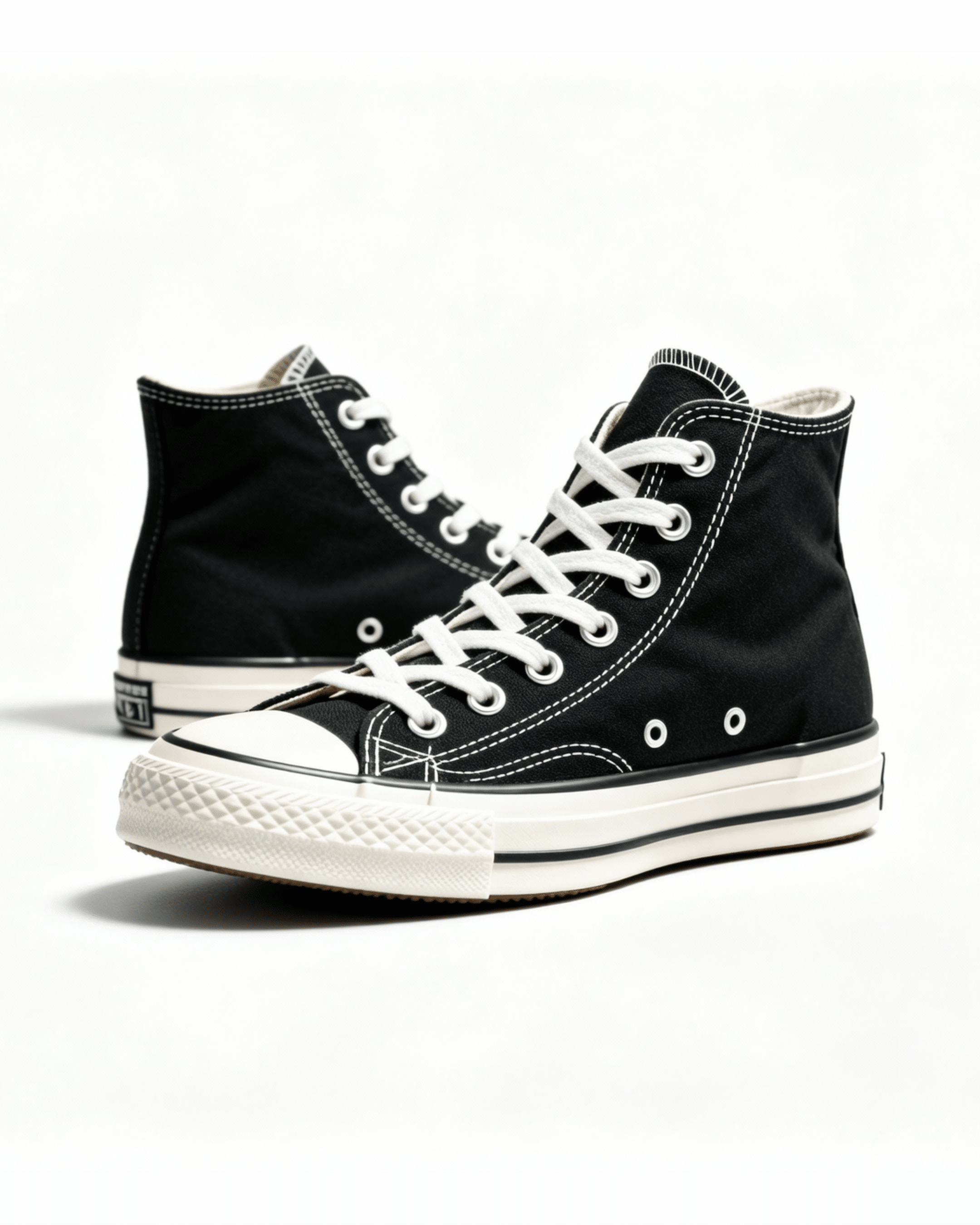 High Neck Converse Sports Sneaker - BlackBole