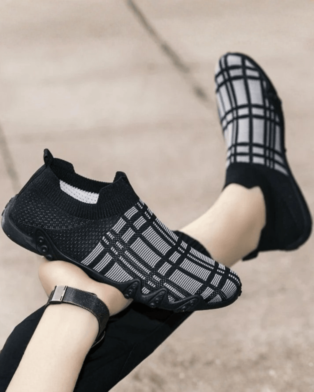 Men's Breathable Gym Shoe - BlackBole