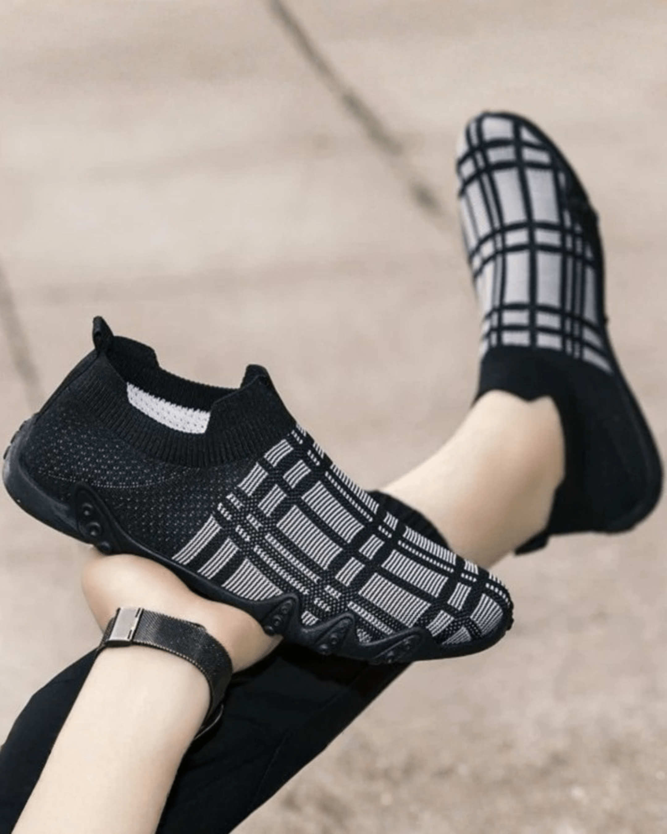 Men's Breathable Gym Shoe - BlackBole