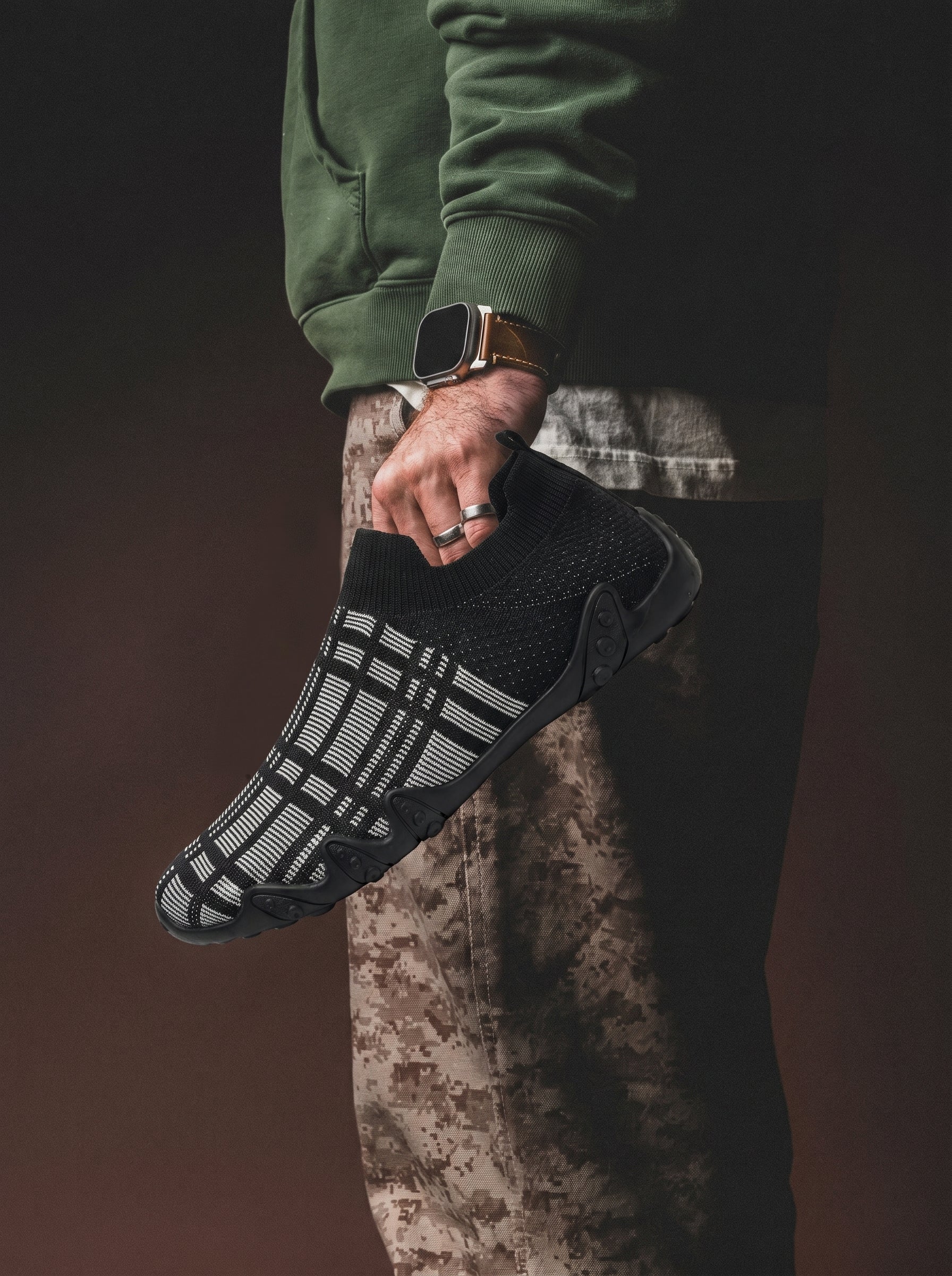 Men's Breathable Gym Shoe - BlackBole