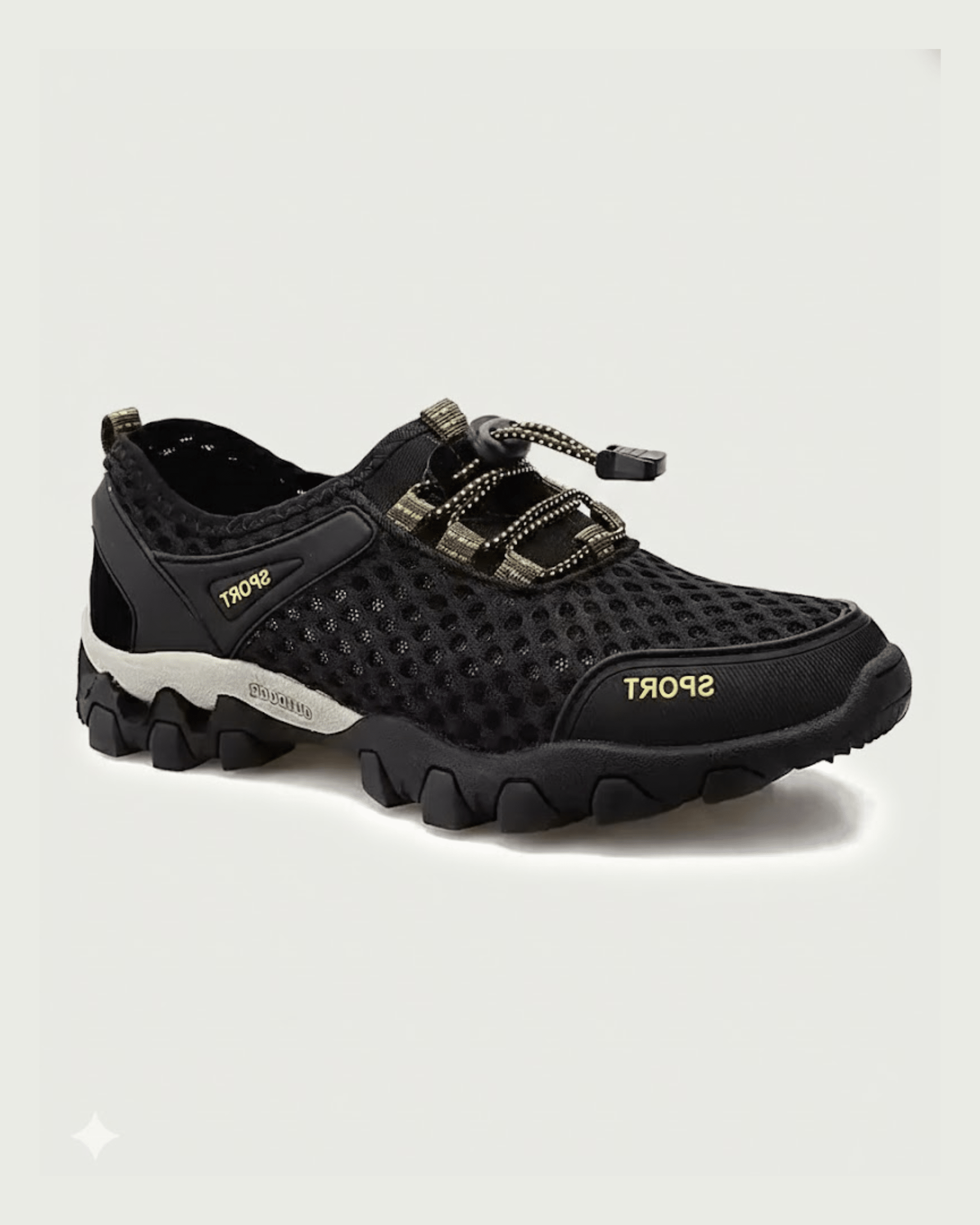 Men's Breathable Mountain Hiking Shoe - BlackBole