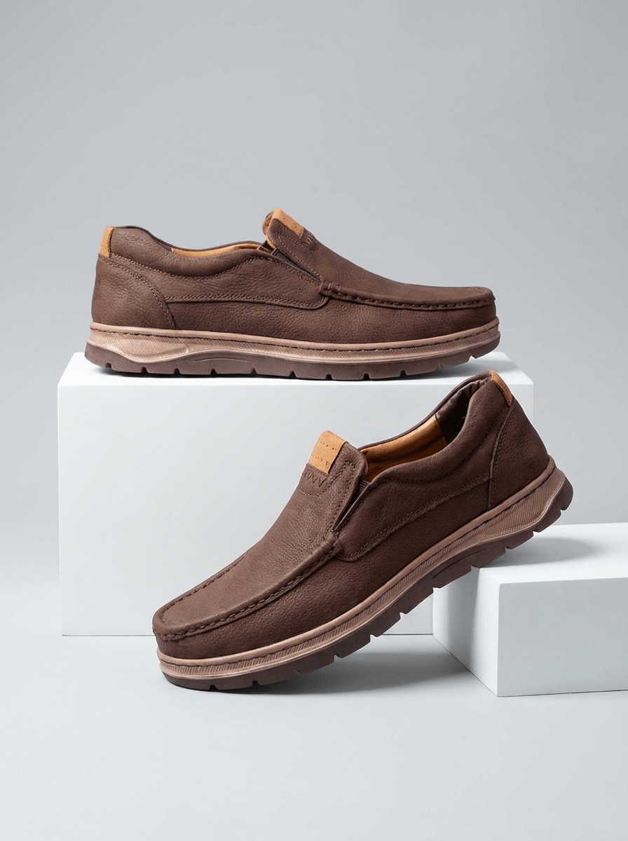 Men's High Officials Casual Shoe - Business Shoe Edition (Original Leather) - BlackBole