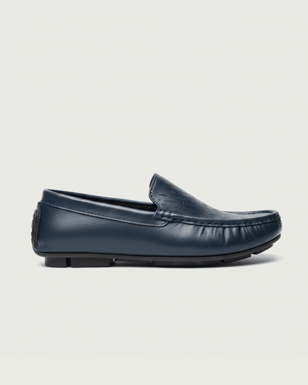 Men's Moccasin Genuine Leather BBL0001 - BlackBole