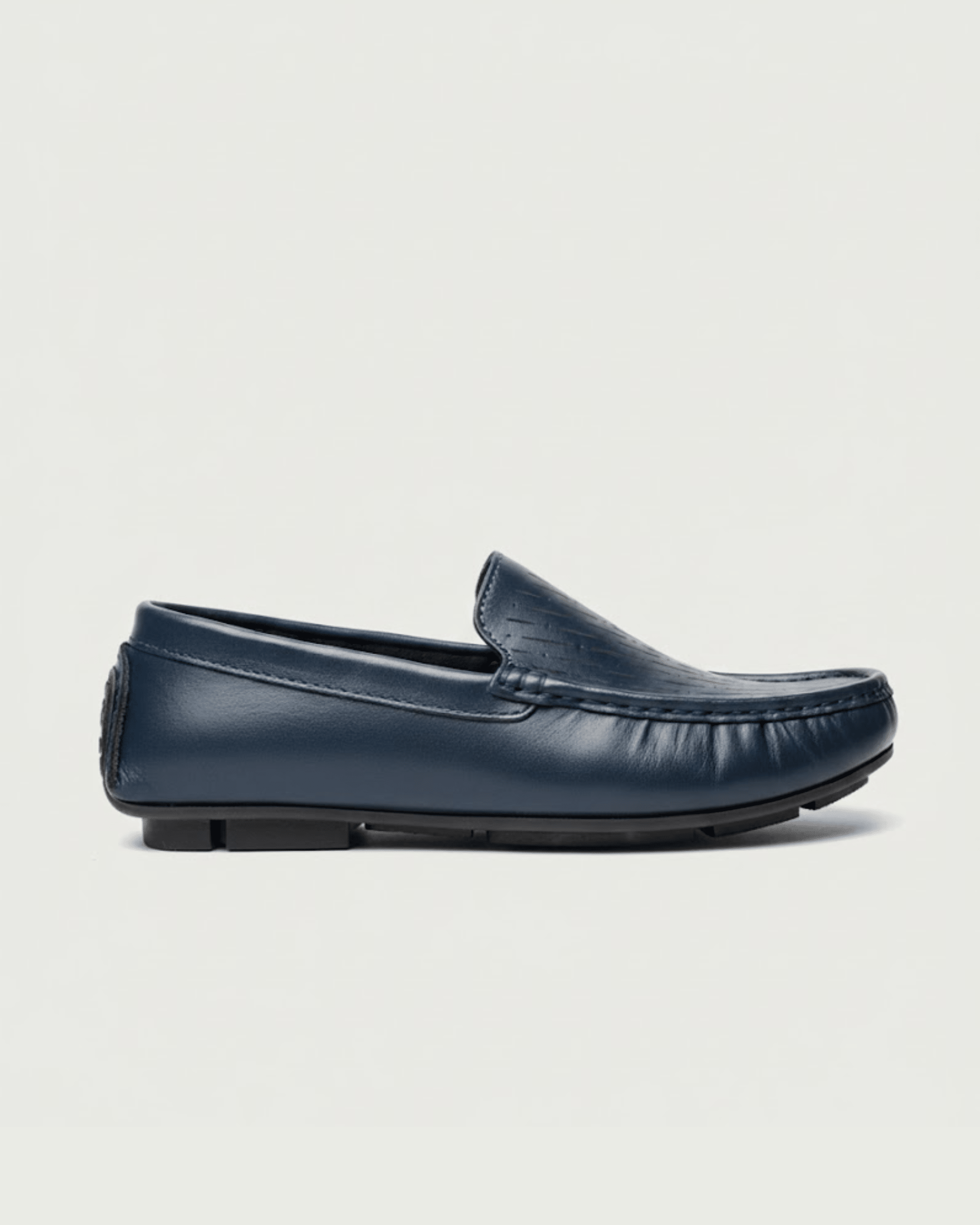 Men's Moccasin Genuine Leather BBL0001 - BlackBole