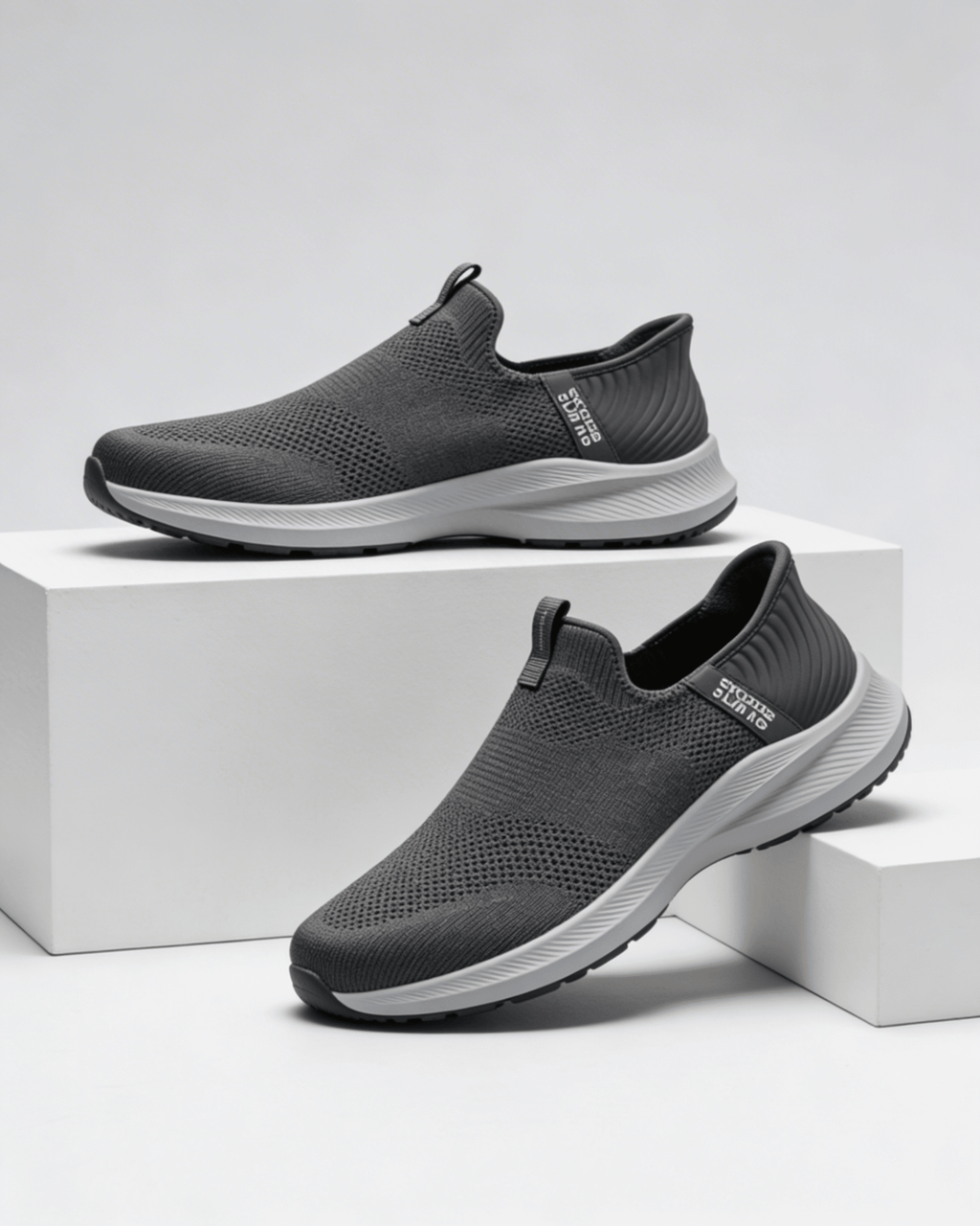 Men's Skechers Performance Sneakers - D.Gray - BlackBole