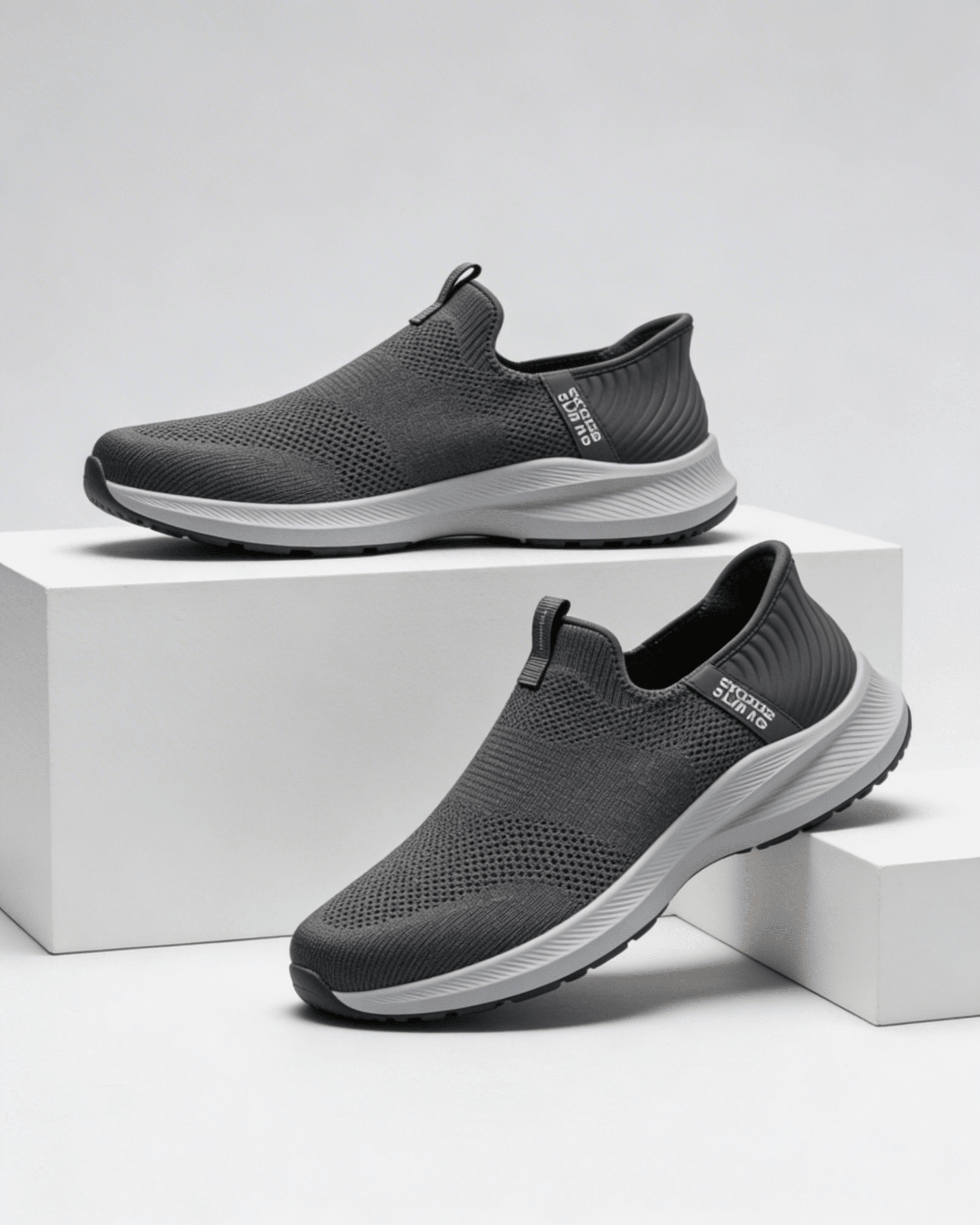 Men's Skechers Performance Sneakers - D.Gray - BlackBole