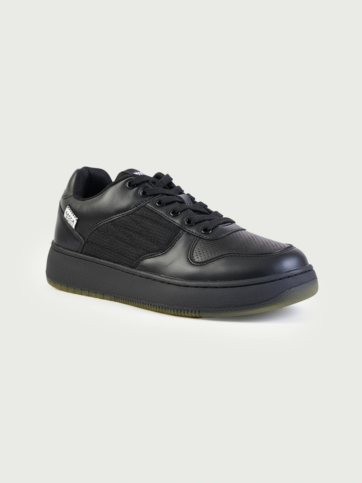 Men's Stylisht Black Sneaker - BaccaBucci - BlackBole