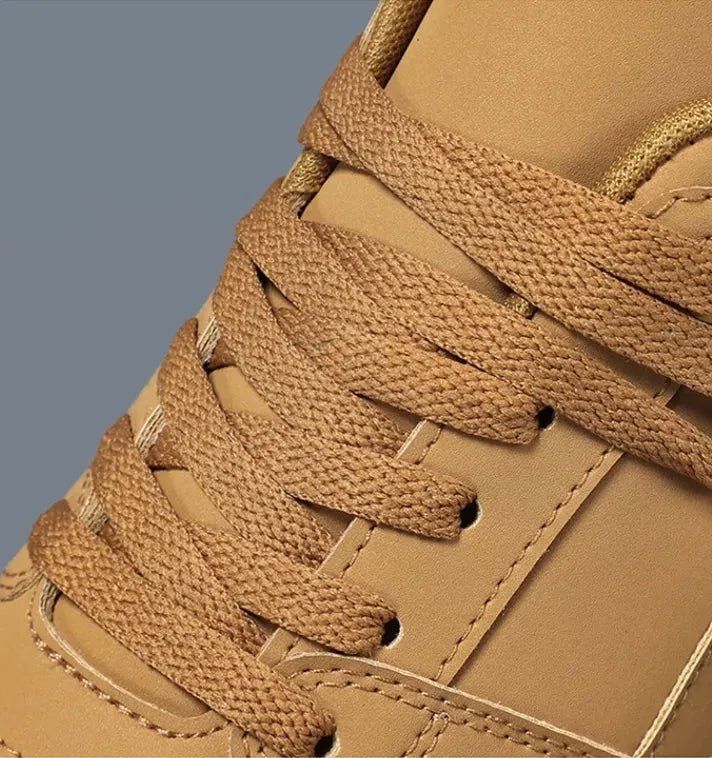 Men's Suede Leather Versatile Sneakers - BlackBole
