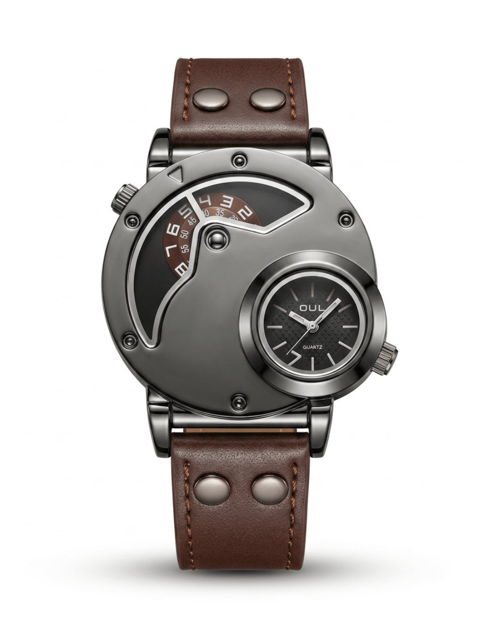 Mens Vintage Sports Wrist Water Resistant Watch - BlackBole