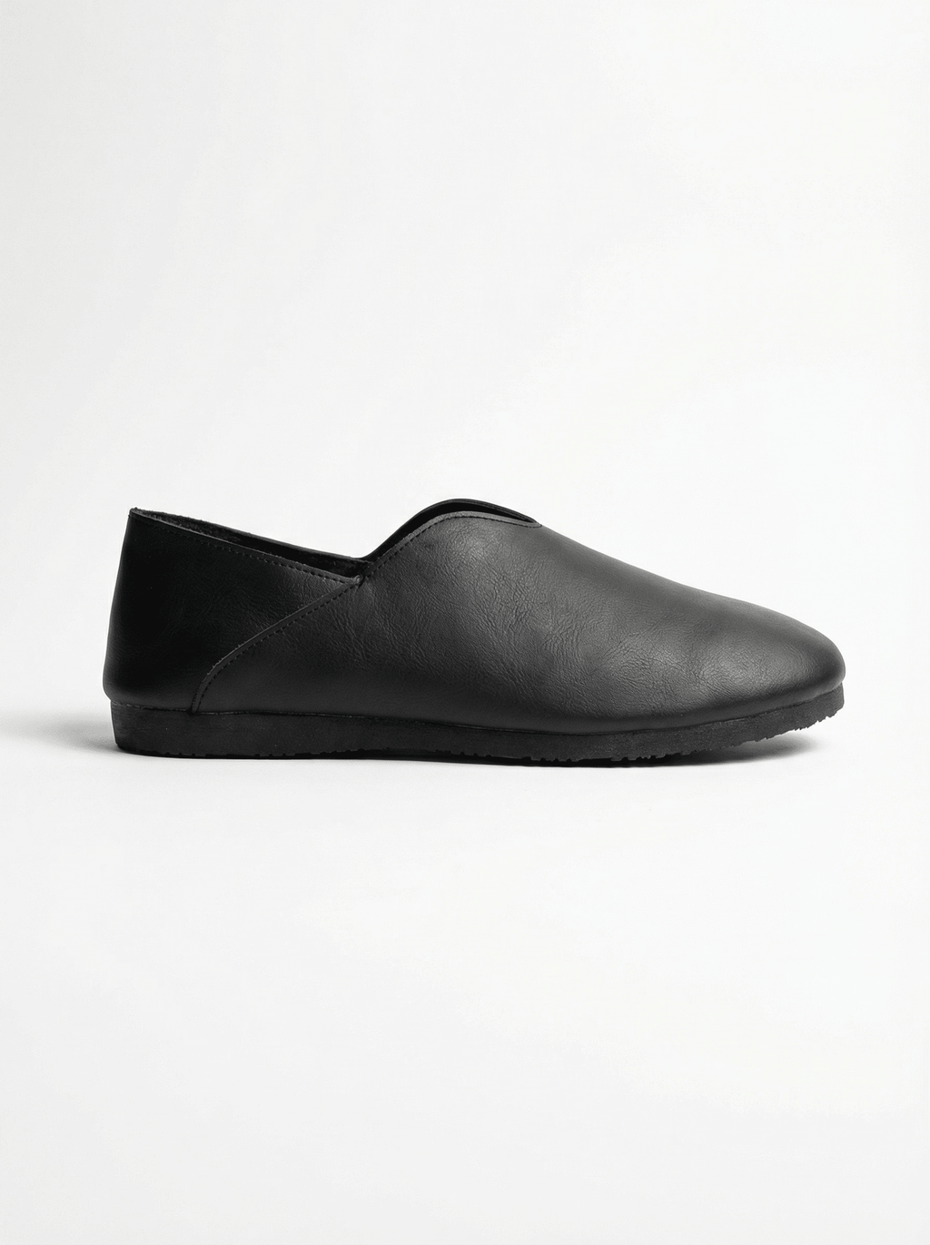 Nawabi Pakistani Punjabi Shoe - BlackBole