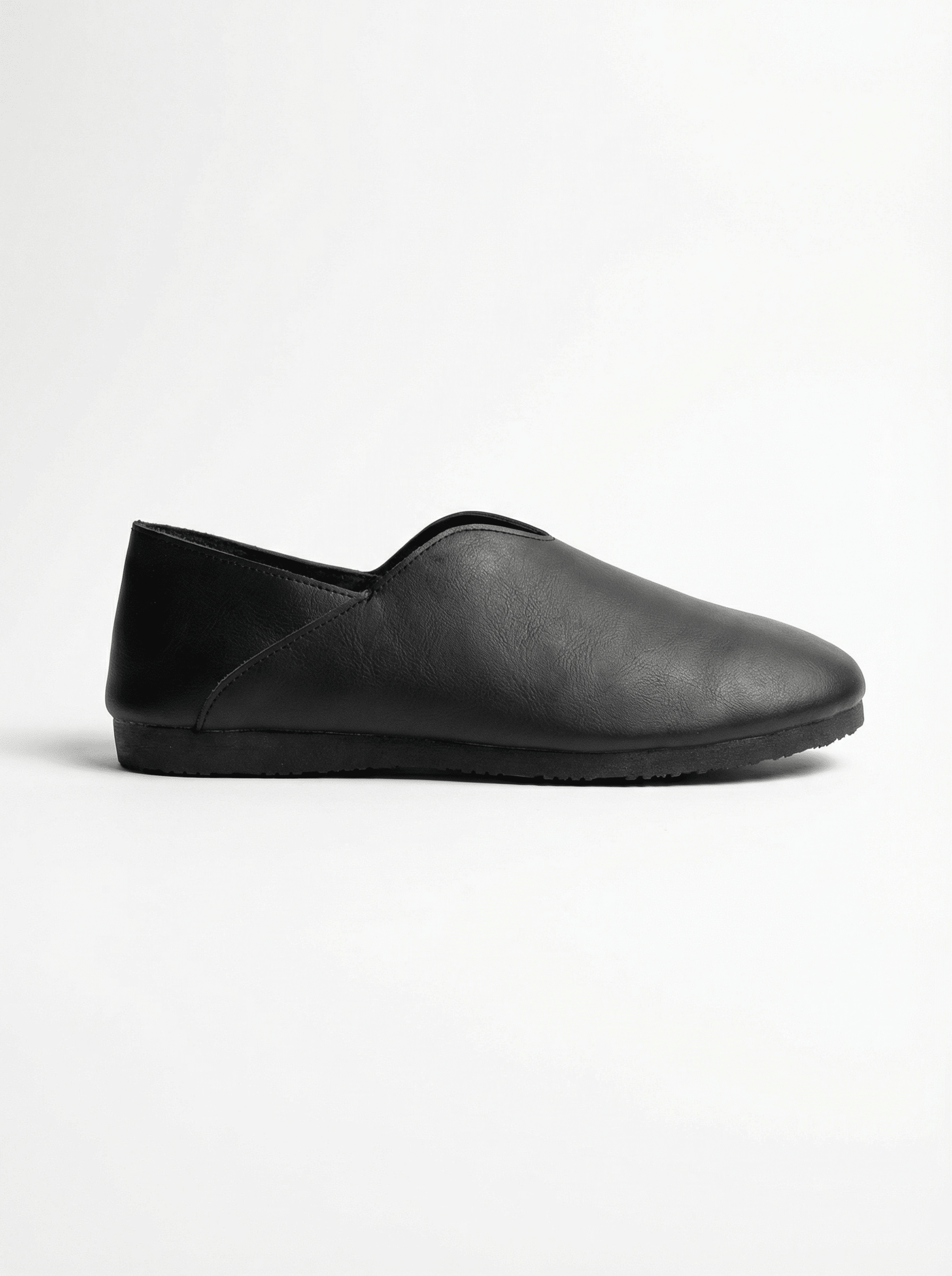 Nawabi Pakistani Punjabi Shoe - BlackBole
