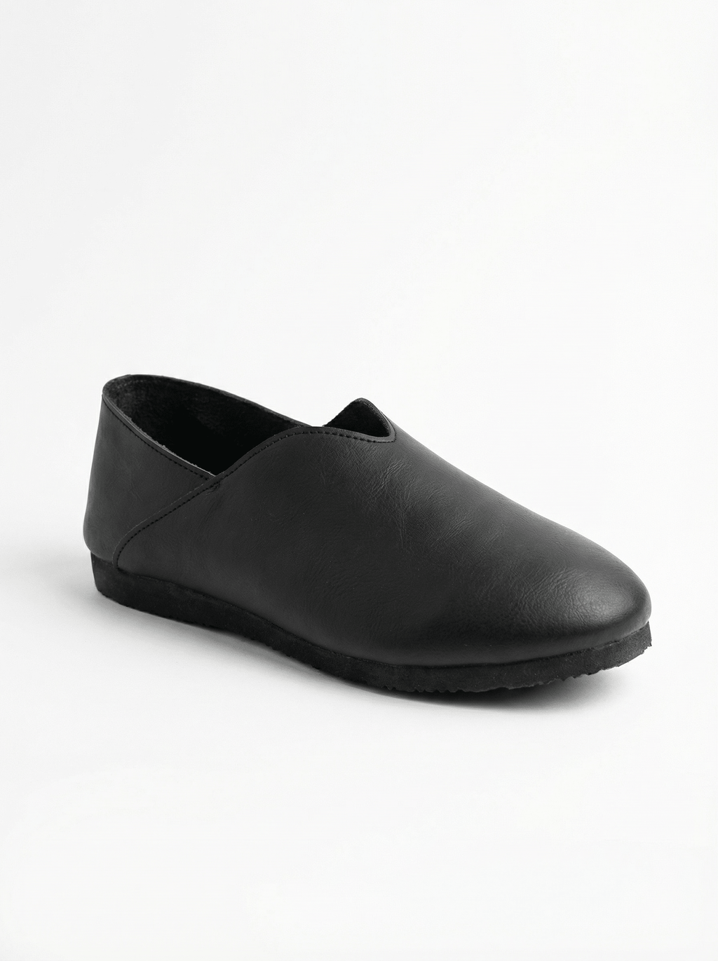 Nawabi Pakistani Punjabi Shoe - BlackBole