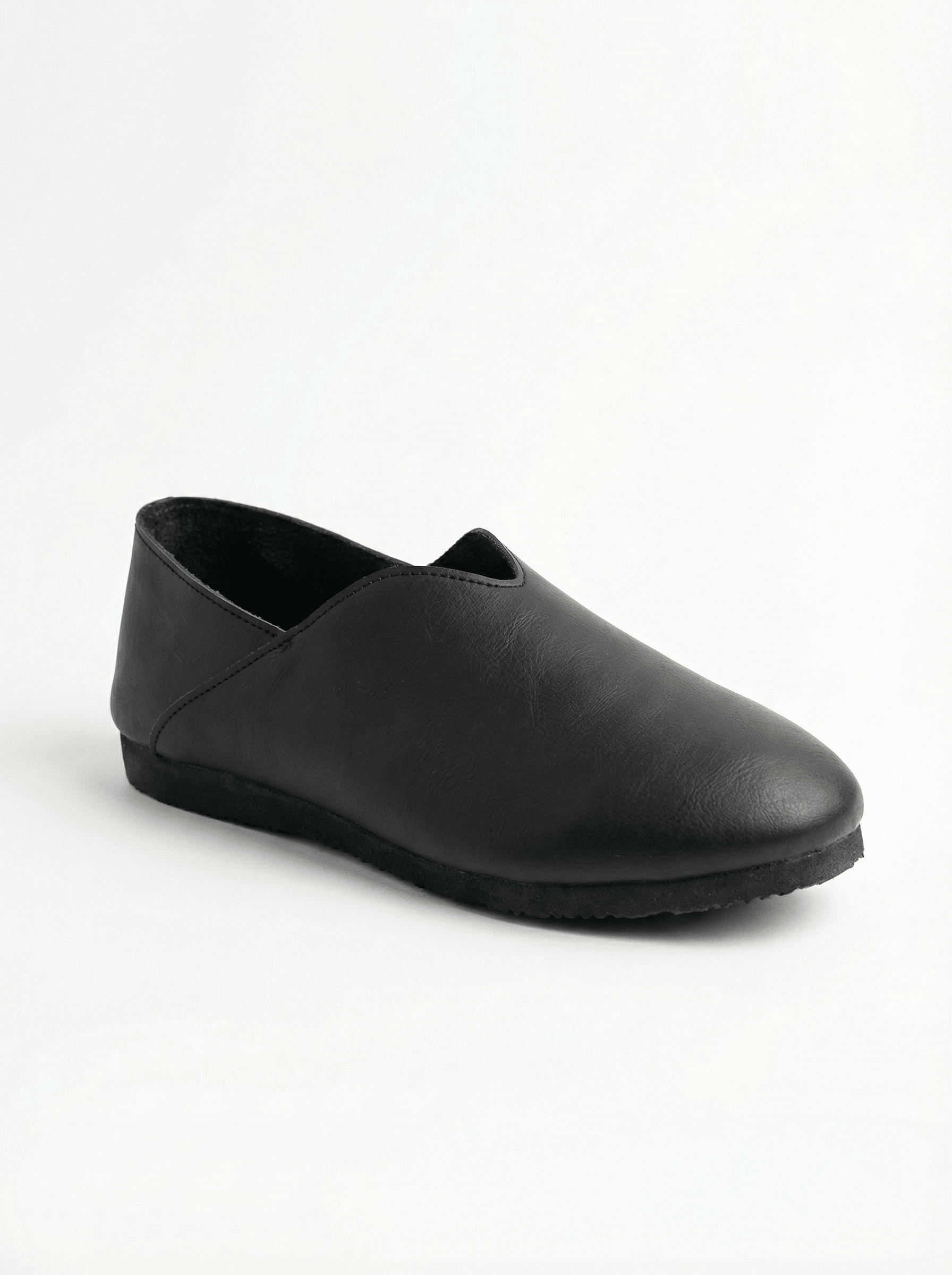 Nawabi Pakistani Punjabi Shoe - BlackBole