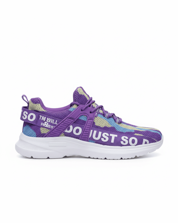 Neon Wave Lightweight Sneakers - BlackBole