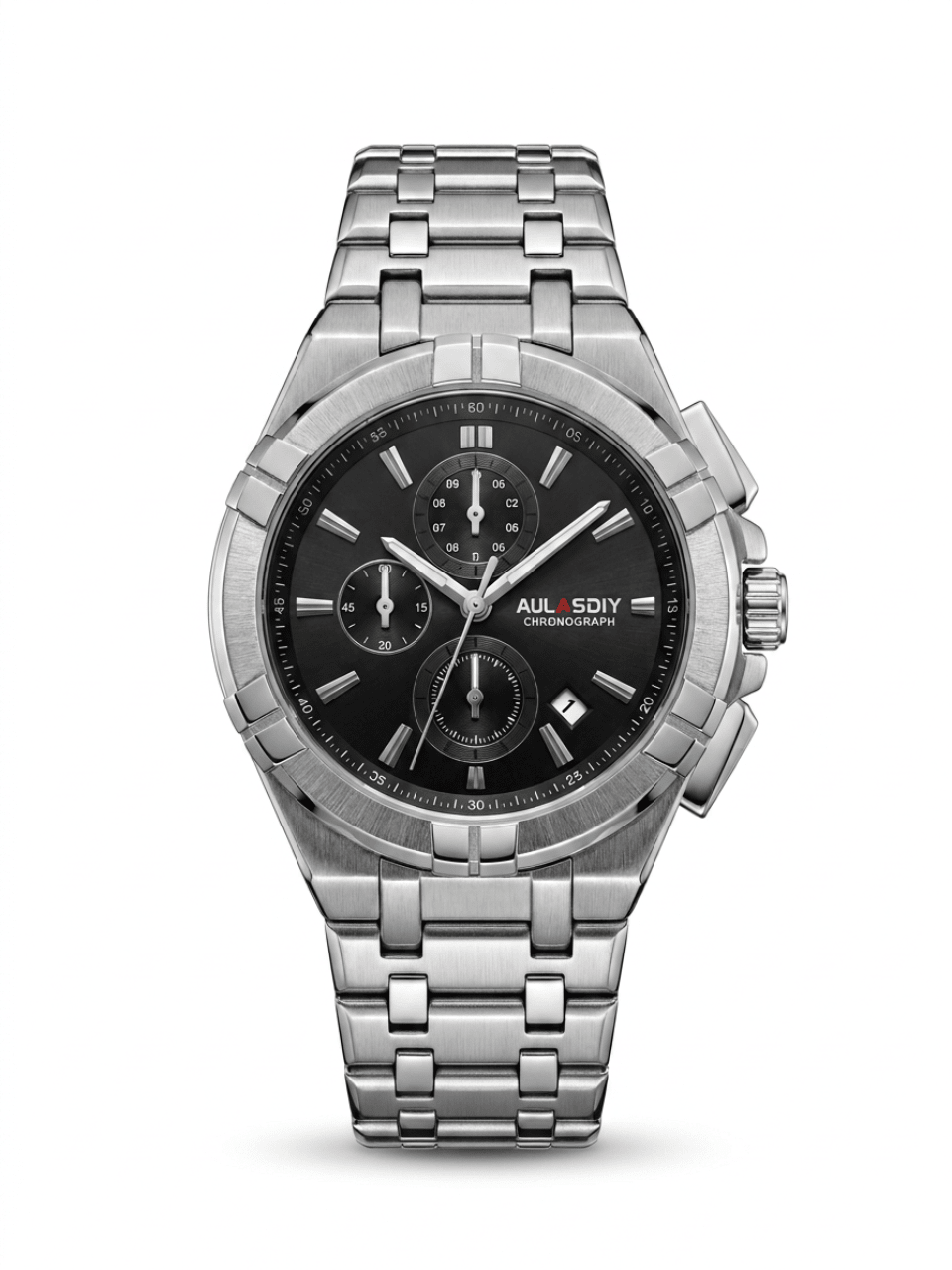 Noctrax Steel - Chronograph Business Watch - BlackBole