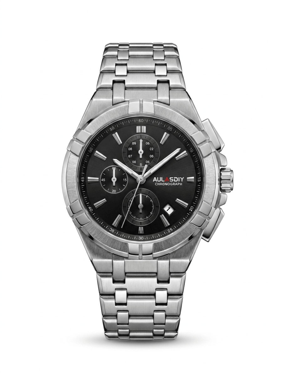 Noctrax Steel - Chronograph Business Watch