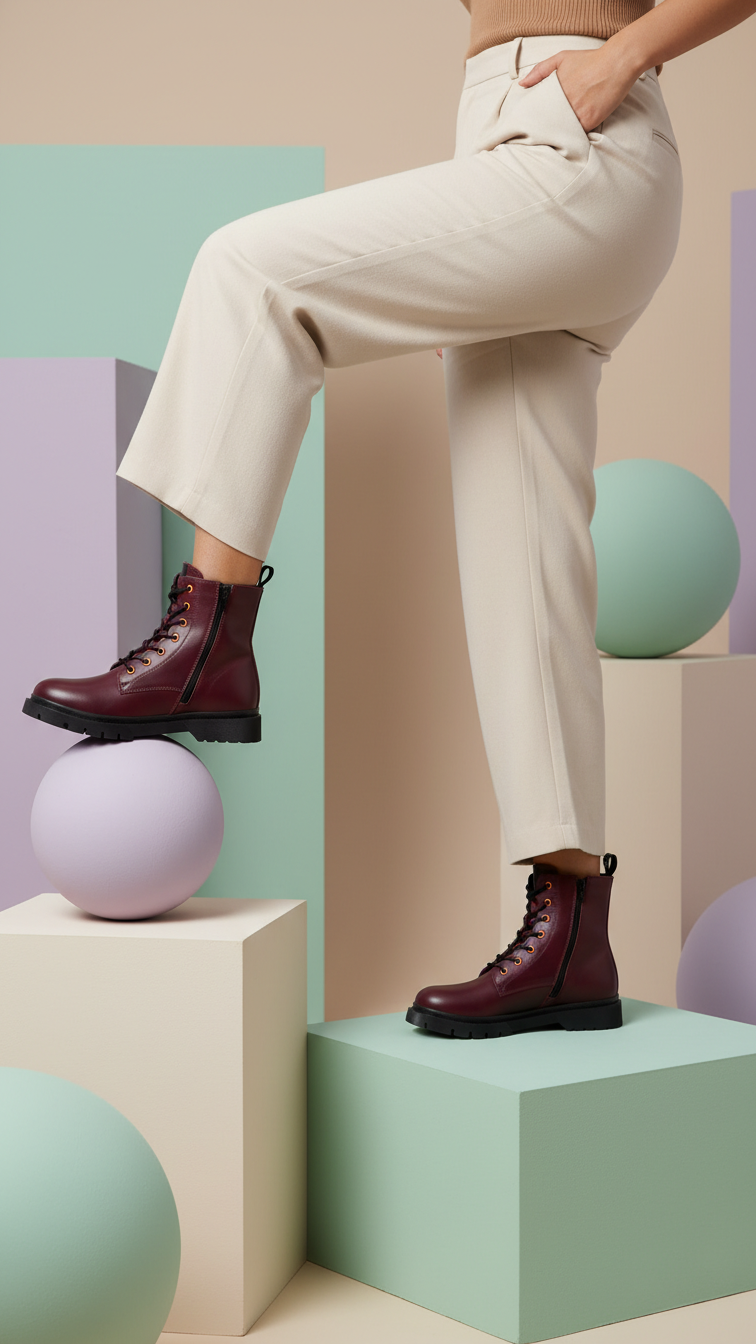 Women's Genuine Leather Minus Boot