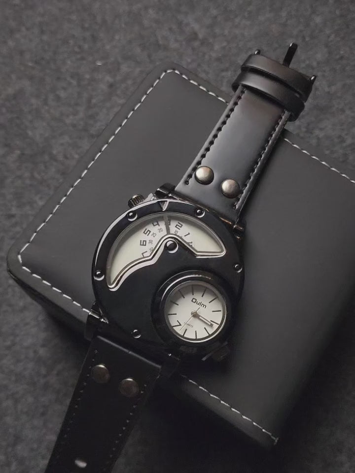 Mens Vintage Sports Wrist Waterproof Watch