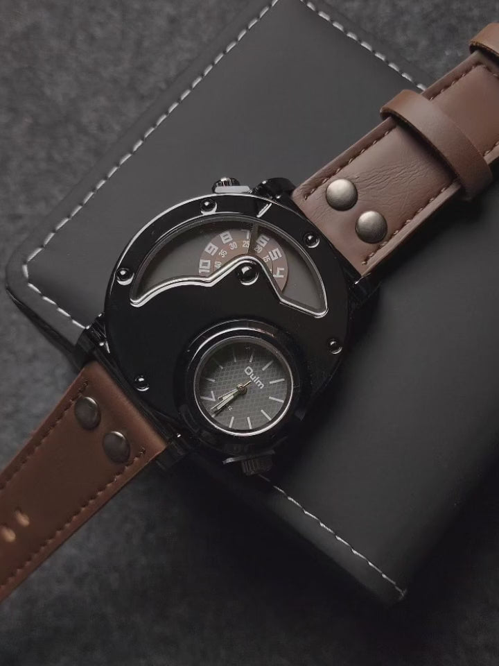 Mens Vintage Sports Wrist Waterproof Watch