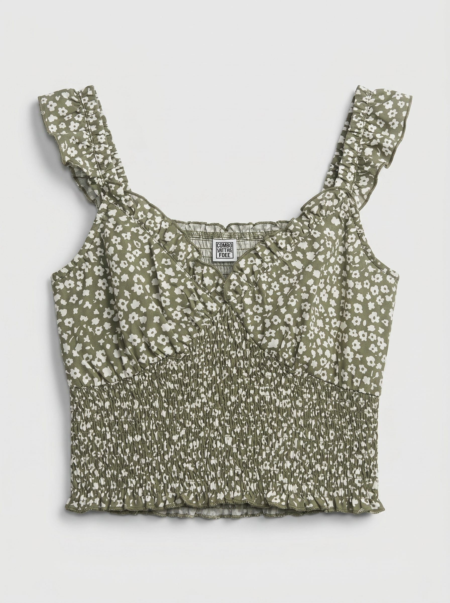 SHEIN Floral Tops (Code: Sy03) - BlackBole