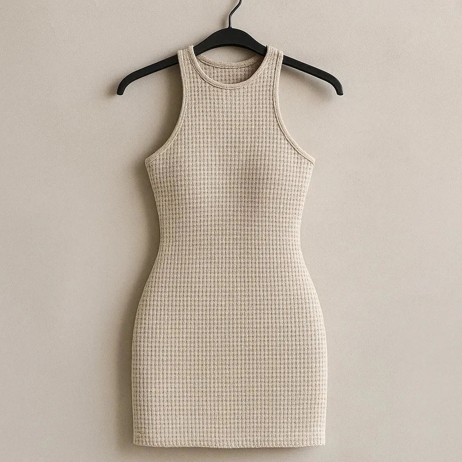 SHEIN SXY Cut Out Textured Bodycon Dress (Code-239)
