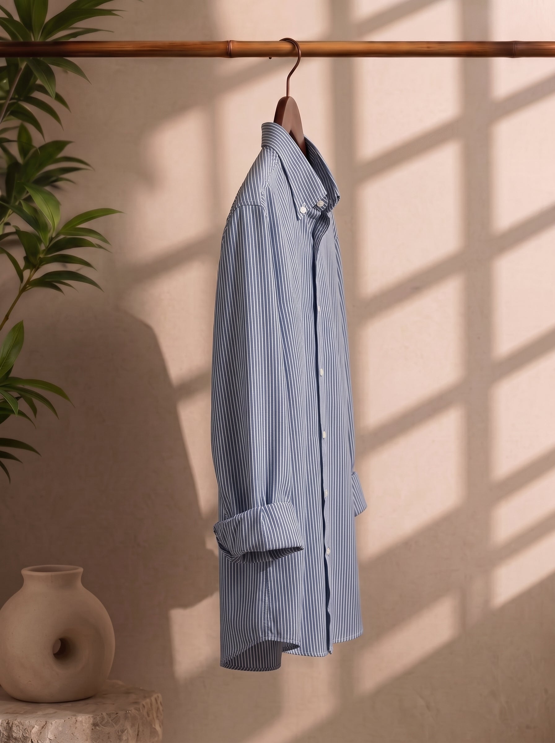 Azure Classic Stripe Shirt