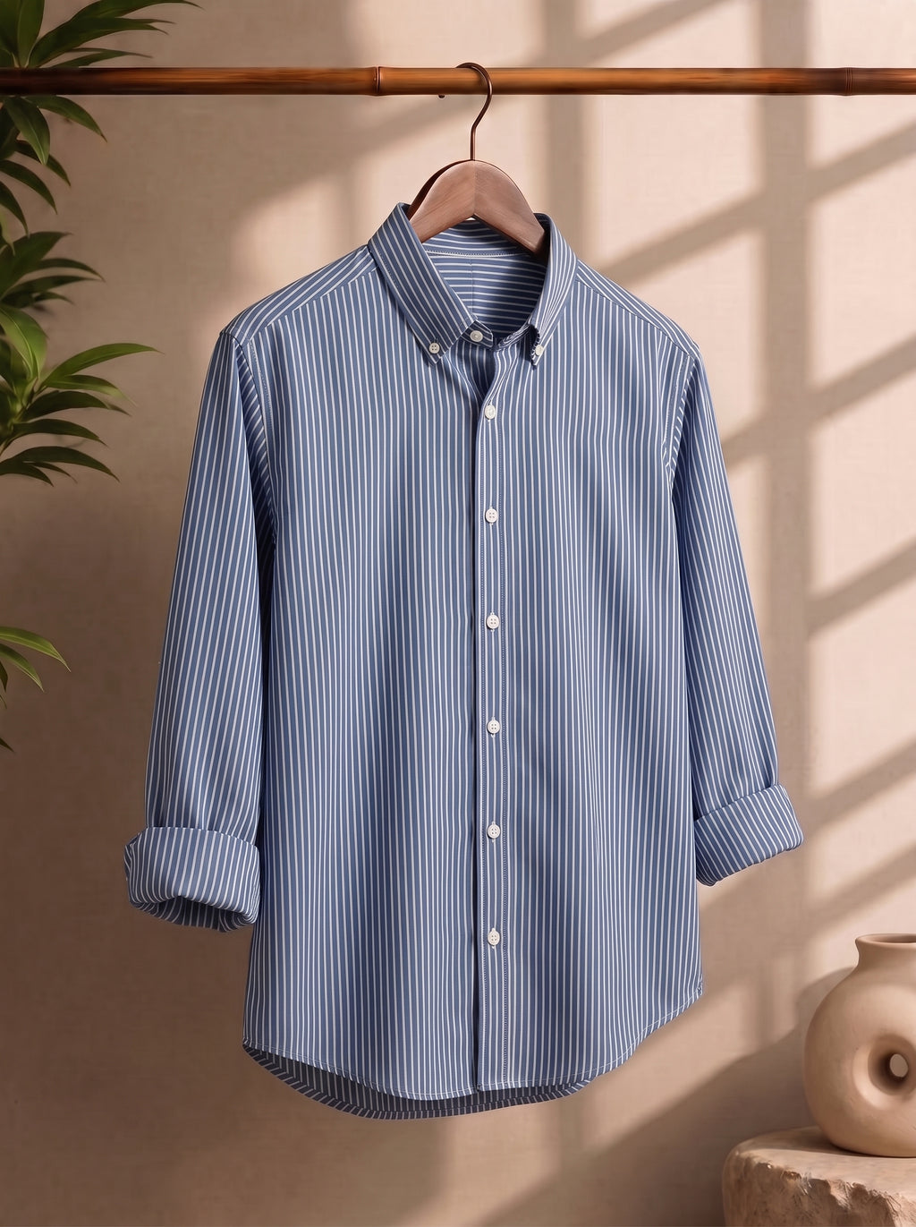 Azure Classic Stripe Shirt