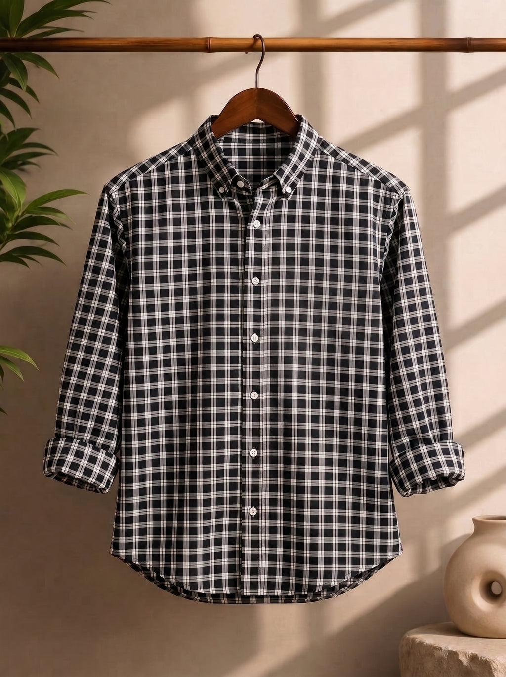 Midnight Heritage Check Shirt