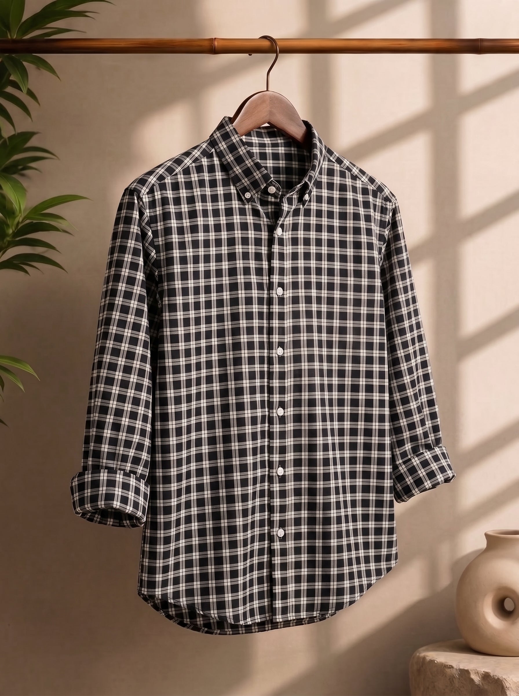 Midnight Heritage Check Shirt