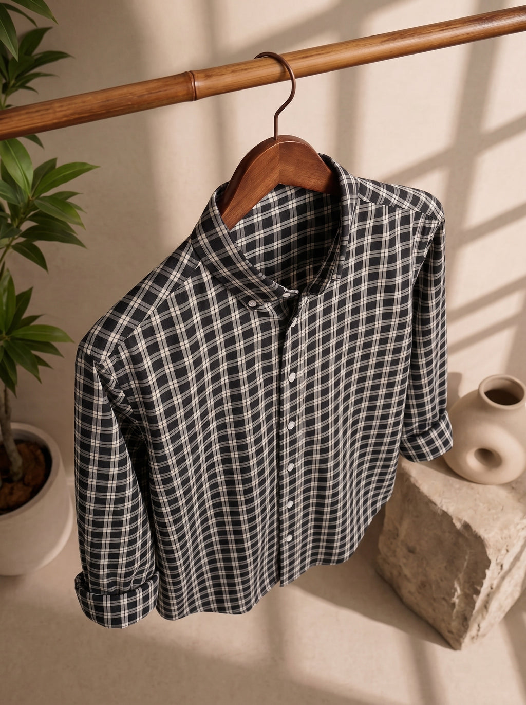 Midnight Heritage Check Shirt