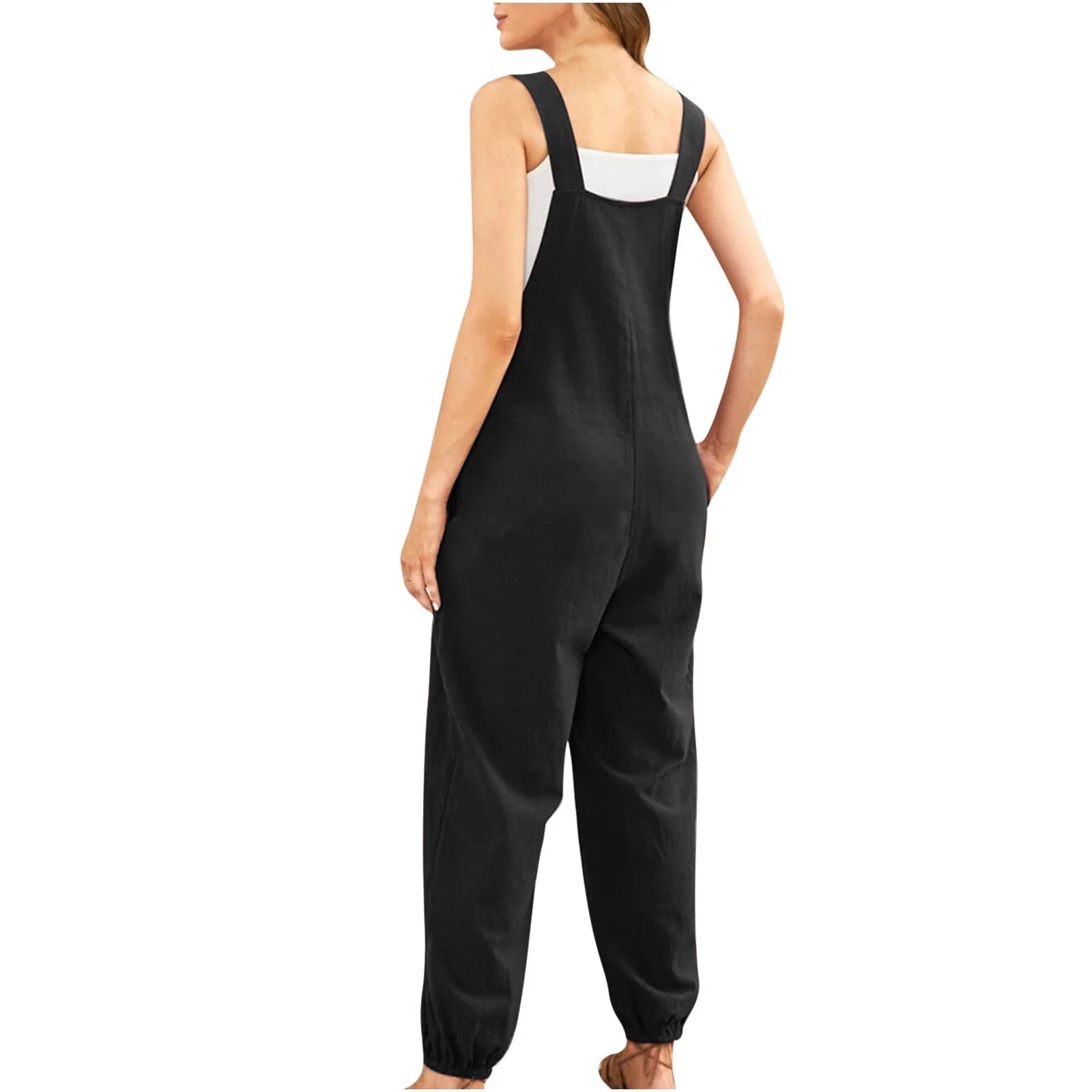 Signature Black Maternity Jumpsuit - BlackBole