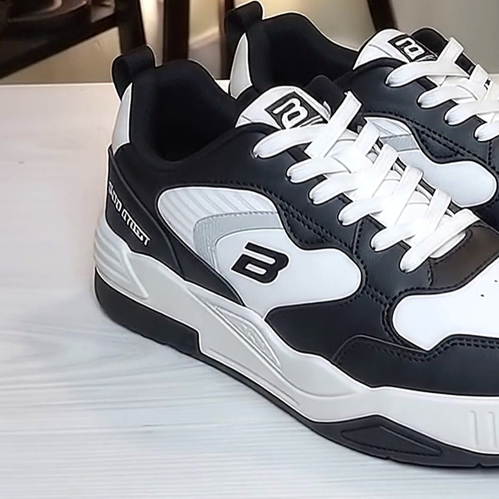 Black sneaker side and sole