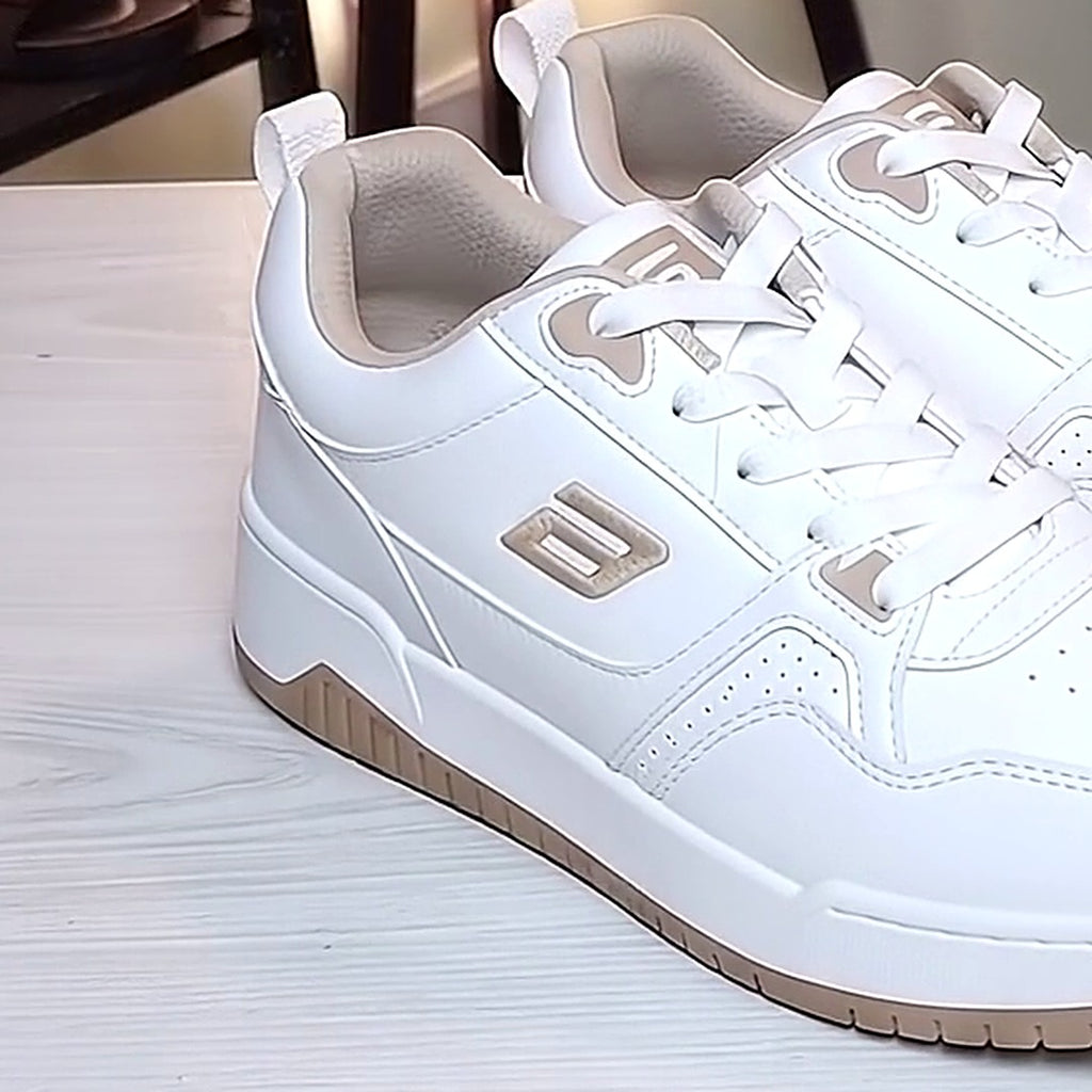 Classic White sneaker side and sole