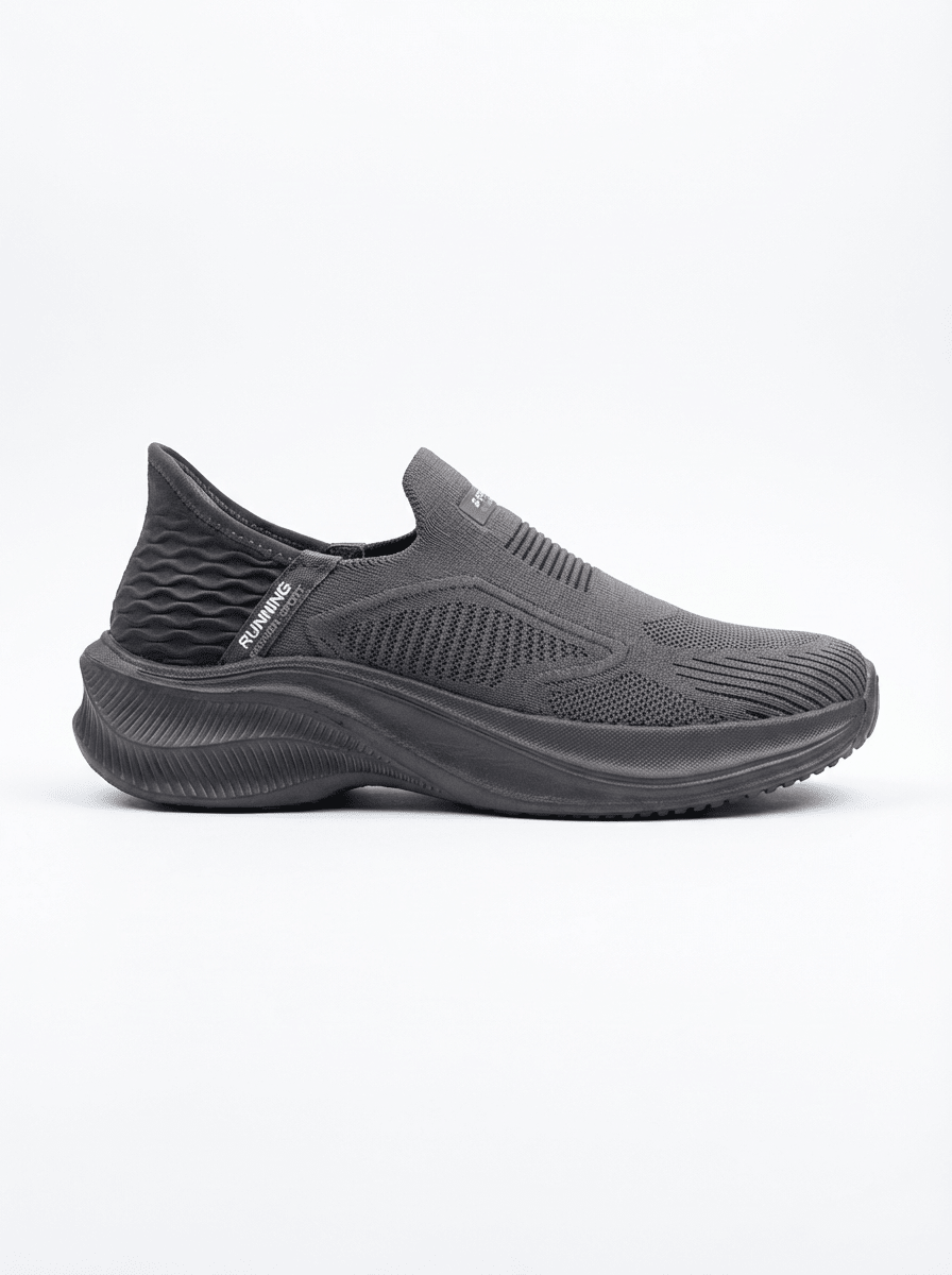 Stylish Star Runner Gym Shoes - BlackBole
