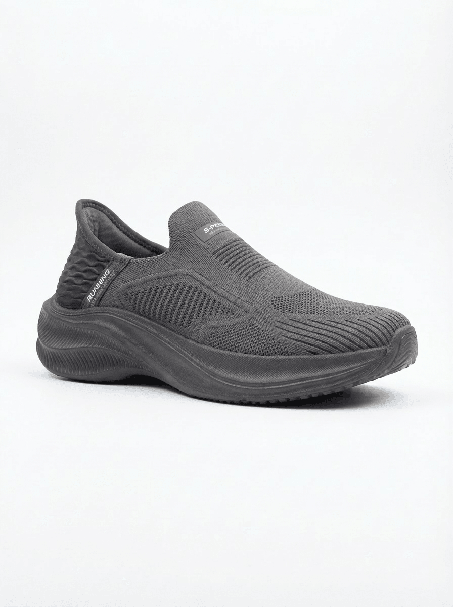 Stylish Star Runner Gym Shoes - BlackBole