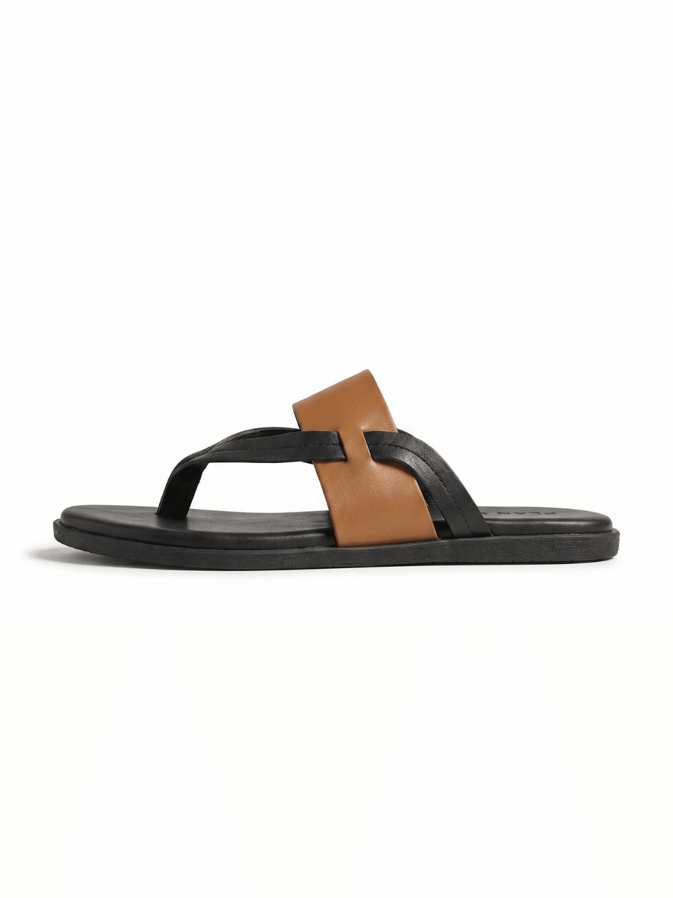 Tuscan Crosby Square Leather Sandal – BlackBole Edition - BlackBole